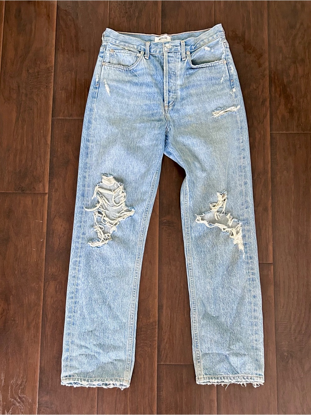 AGOLDE '90s Pinch Waist High-Rise Straight-leg Organic Jean